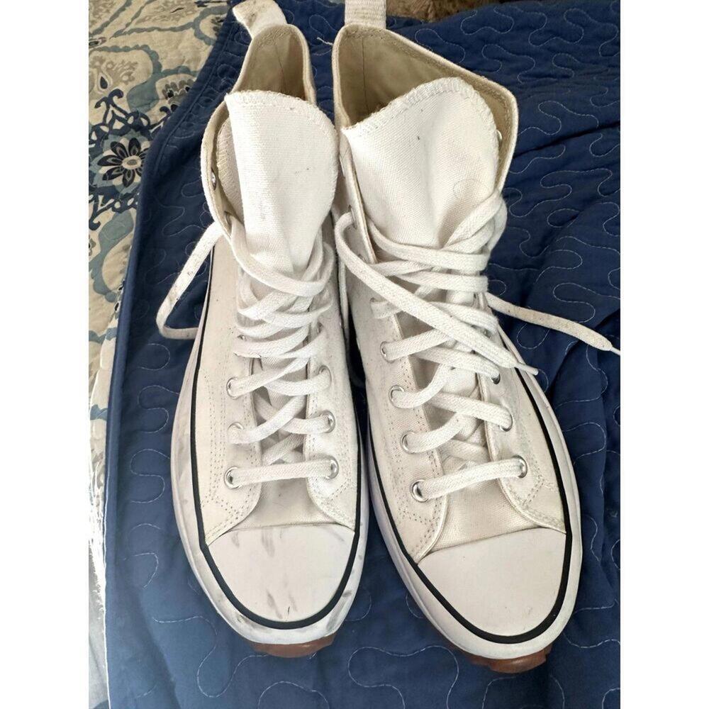 Platform Converse in Large Size 12.5 Womens or 11 Mens - Picture 4 of 6